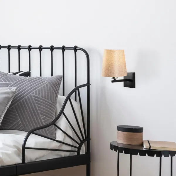 Opviq Nástenná lampa Profil IV krémová/čierna