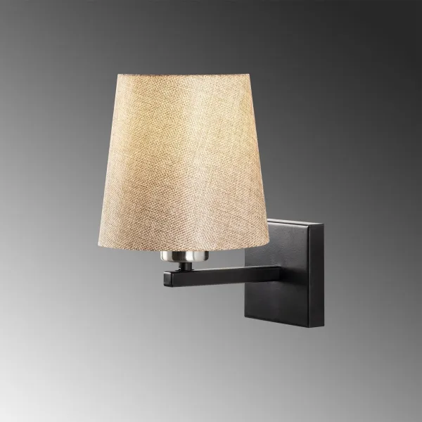 Opviq Nástenná lampa Profil IV krémová/čierna