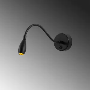 Opviq Nástenná lampa Reading III čierna