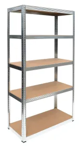 Skladovací regál 5 úrovní 875 kg 180 x 90 x 40 cm