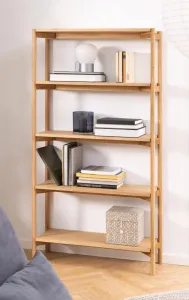 Actona Regál Braid hnedý