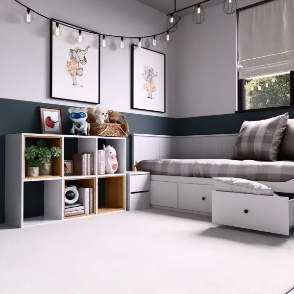 TP Living Regál MALAX 110 cm biely