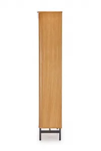 HALMAR Regál Smart REG-1 dub/čierny