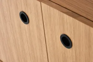 HALMAR Regál Smart REG-1 dub/čierny