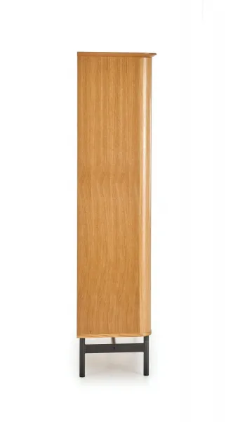 HALMAR Regál Smart REG-2 dub/čierny