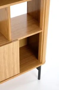 HALMAR Regál Smart REG-2 dub/čierny