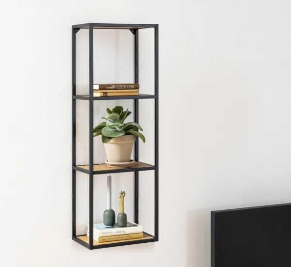 Actona Regál Seaford 37x108 cm divoký dub