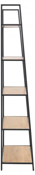 Actona Regál Seaford 77x174,5 cm divoký dub