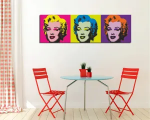 Wallity Reprodukcia obrazu Andyho Warhola Marilyn Monroe PC059 30x80 cm