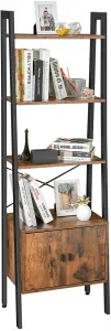 SONGMICS Regál 4 police skrinka industriálny 56x172 cm