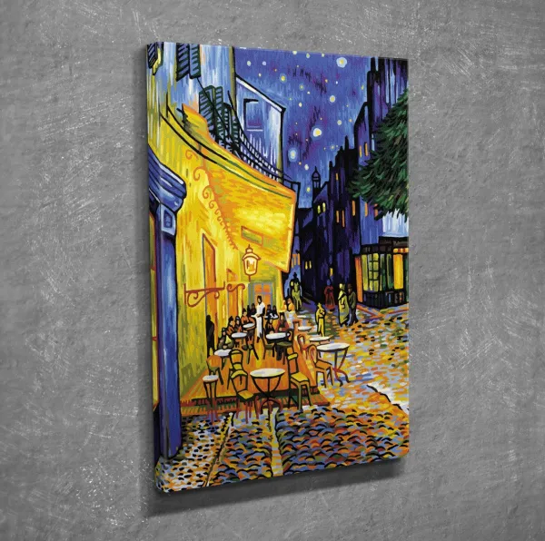 Wallity Reprodukcia obrazu MAHOMET 30x40 cm modrá/žltá