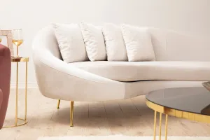Trojmiestna pohovka Eses Left - Beige
