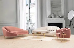 Trojmiestna pohovka Eses Right - Beige