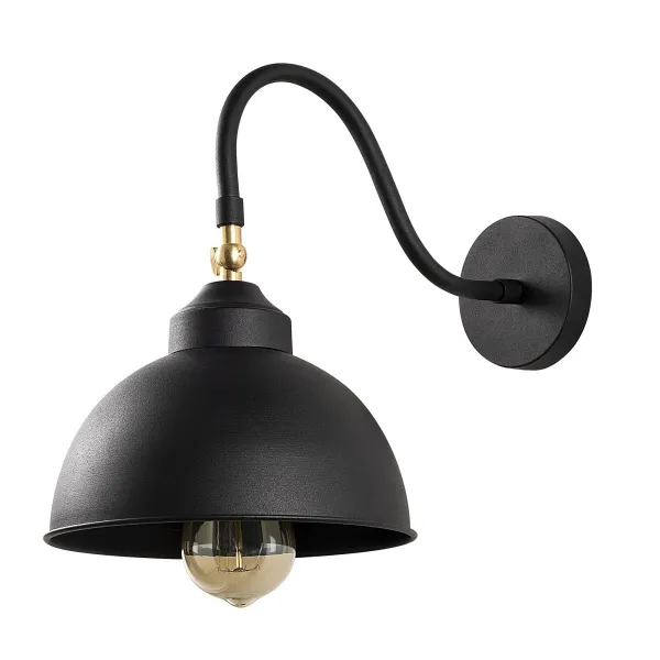 Opviq Nástenná lampa Saglam II čierna