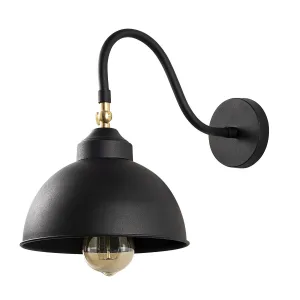 Opviq Nástenná lampa Saglam II čierna
