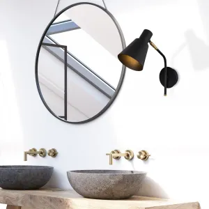 Opviq Nástenná lampa Sivani I čierna