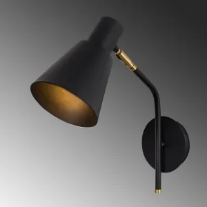Opviq Nástenná lampa Sivani I čierna