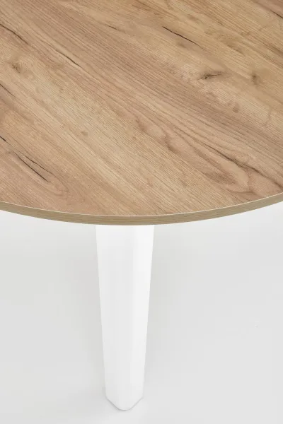 Rozkladací jedálenský stôl RINGO Halmar Dub craft / biela