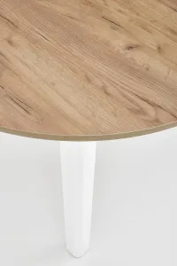 Rozkladací jedálenský stôl RINGO Halmar Dub craft / biela
