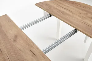 Rozkladací jedálenský stôl RINGO Halmar Dub craft / biela