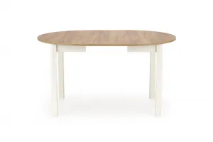 Rozkladací jedálenský stôl RINGO Halmar Dub craft / biela