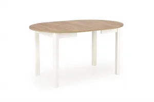 Rozkladací jedálenský stôl RINGO Halmar Dub craft / biela