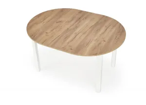Rozkladací jedálenský stôl RINGO Halmar Dub craft / biela