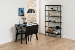 Actona Rozkladací jedálenský stôl Roxby čierny