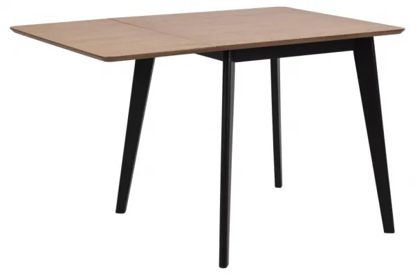 Actona Rozkladací jedálenský stôl Roxby dub/čierny