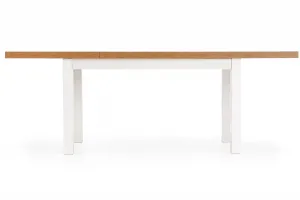 HALMAR Rozkladací jedálenský stôl Tiaro dub lancelot/biela
