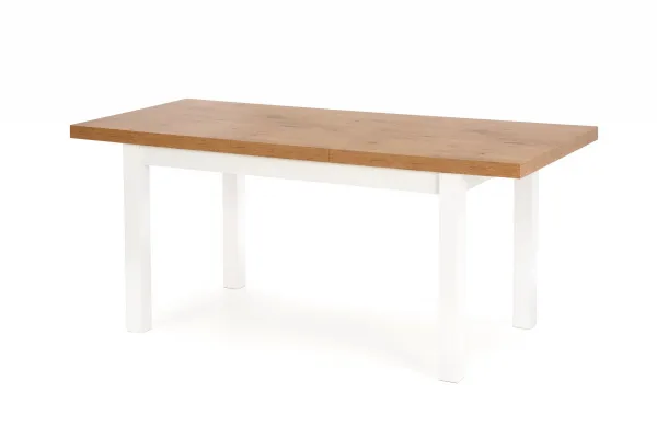 HALMAR Rozkladací jedálenský stôl Tiaro dub lancelot/biela