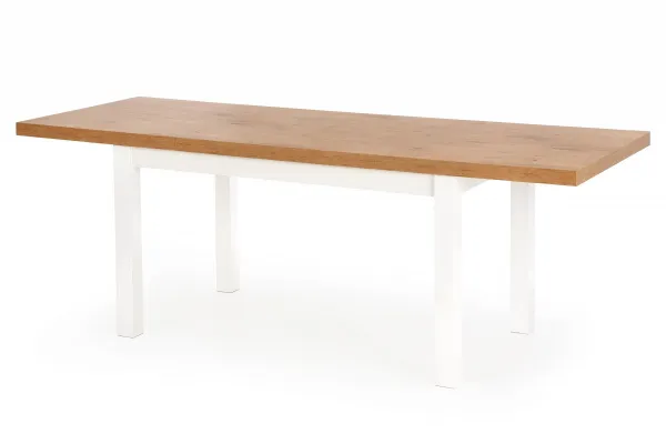HALMAR Rozkladací jedálenský stôl Tiaro dub lancelot/biela