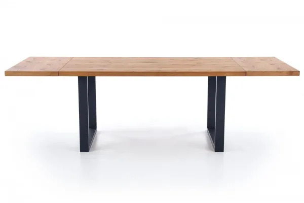 HALMAR Rozkladací jedálenský stôl Press dub svetlý/čierna