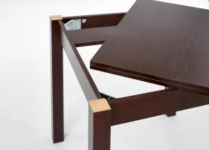 HALMAR Rozkladací jedálenský stôl Gracjan tmavý orech