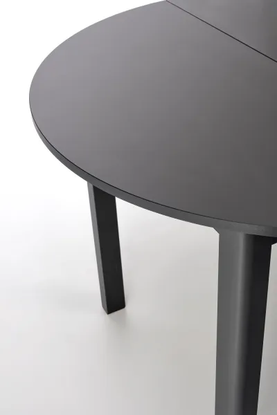 Rozkladací jedálenský stôl RINGO Halmar Čierna