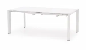 HALMAR Rozkladací jedálenský stôl Yale 2 biely