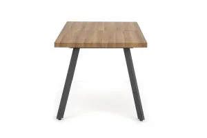 HALMAR Rozkládací jídelní stůl Berlin 140 - 180 cm ořech/černý