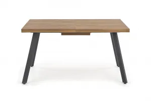 HALMAR Rozkládací jídelní stůl Berlin 140 - 180 cm ořech/černý