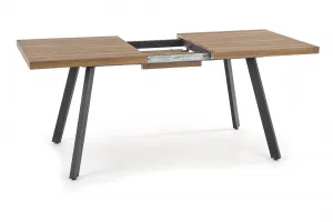 HALMAR Rozkládací jídelní stůl Berlin 140 - 180 cm ořech/černý