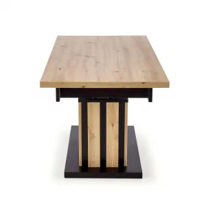 HALMAR Rozkládací konferenční stolek Baretti dub artisan/černý