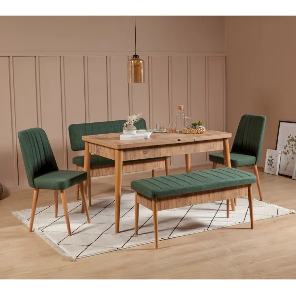 Lavica Vina Bench Green, Atlantic
