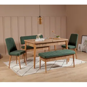 Lavica Vina Bench Green, Atlantic