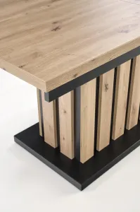 HALMAR Rozkládací konferenční stolek Baretti dub artisan/černý