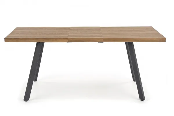 HALMAR Rozkládací jídelní stůl Berlin 140 - 180 cm ořech/černý