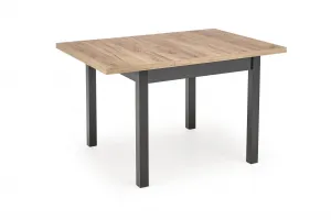 HALMAR Rozkladací jedálenský stôl TIAGO SQUARE remeselný dub/čierny