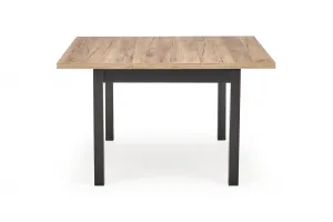 HALMAR Rozkladací jedálenský stôl TIAGO SQUARE remeselný dub/čierny