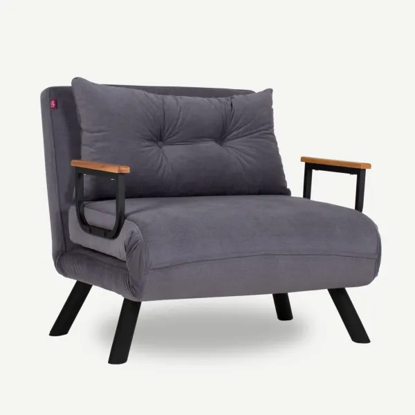 Kreslo Sando Single Grey
