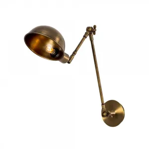 Opviq Nástenná lampa Sivani mosadz