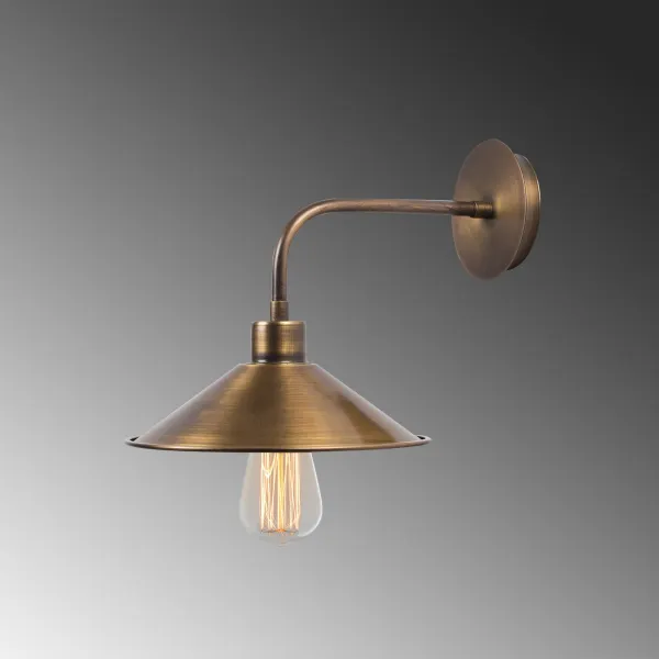 Opviq Nástenná lampa Sivani V mosadz