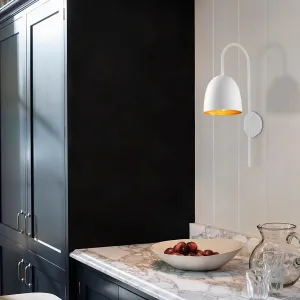 Opviq Nástenná lampa Táto biela